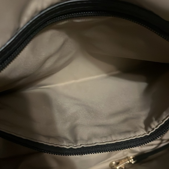 Michael Kors Kelsey Gold Leopard Zip Medium Travel Tote Shoulder Bag - Picture 5 of 6